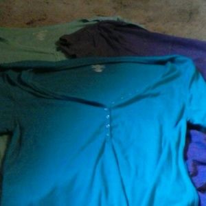 3 V neck tops